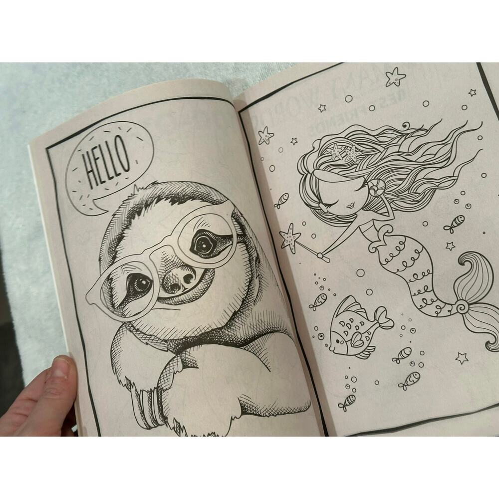 Llamazing coloring and activity book - Picture 3 of 7
